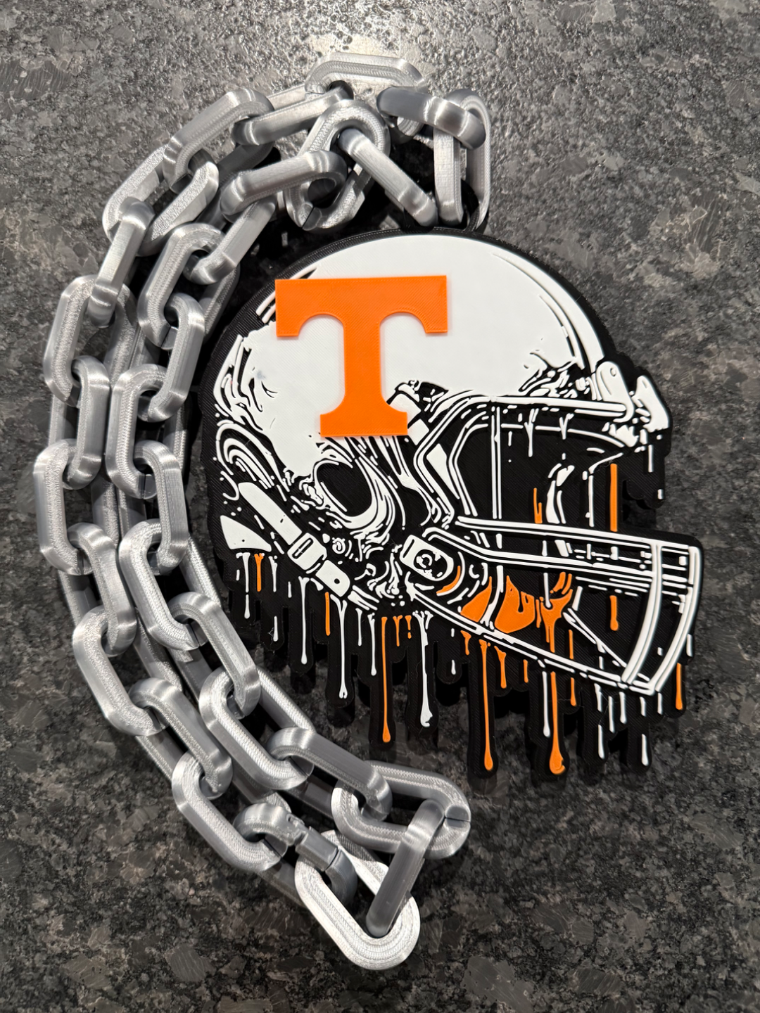 Hype Chain Pendant – Custom Team-Inspired Necklace | College Fan Jewelry