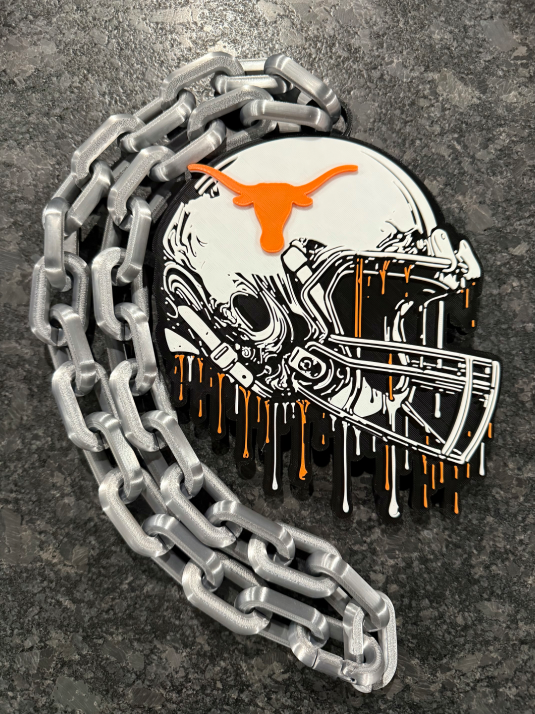 Hype Chain Pendant – Custom Team-Inspired Necklace | College Fan Jewelry