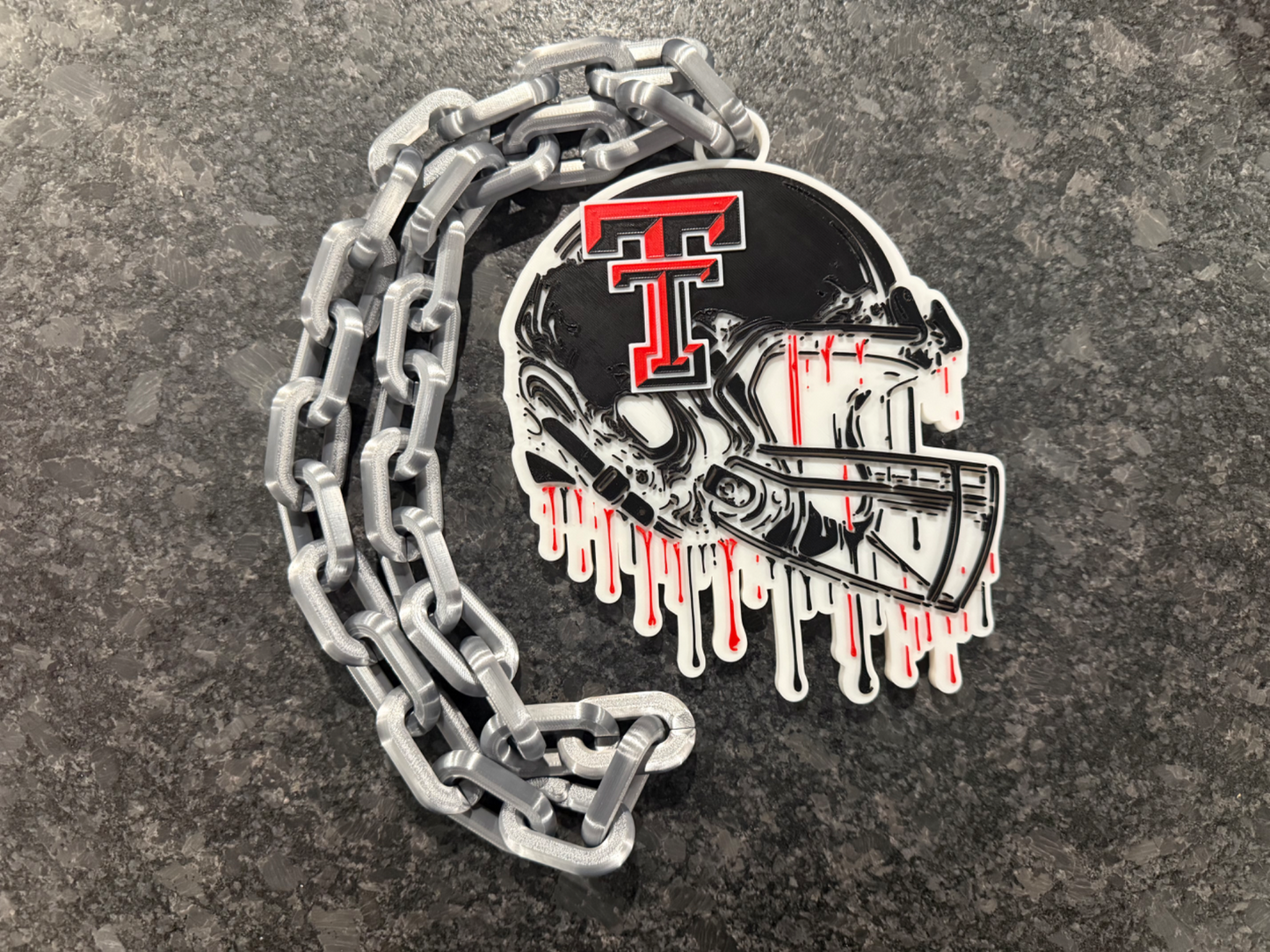 Hype Chain Pendant – Custom Team-Inspired Necklace | College Fan Jewelry