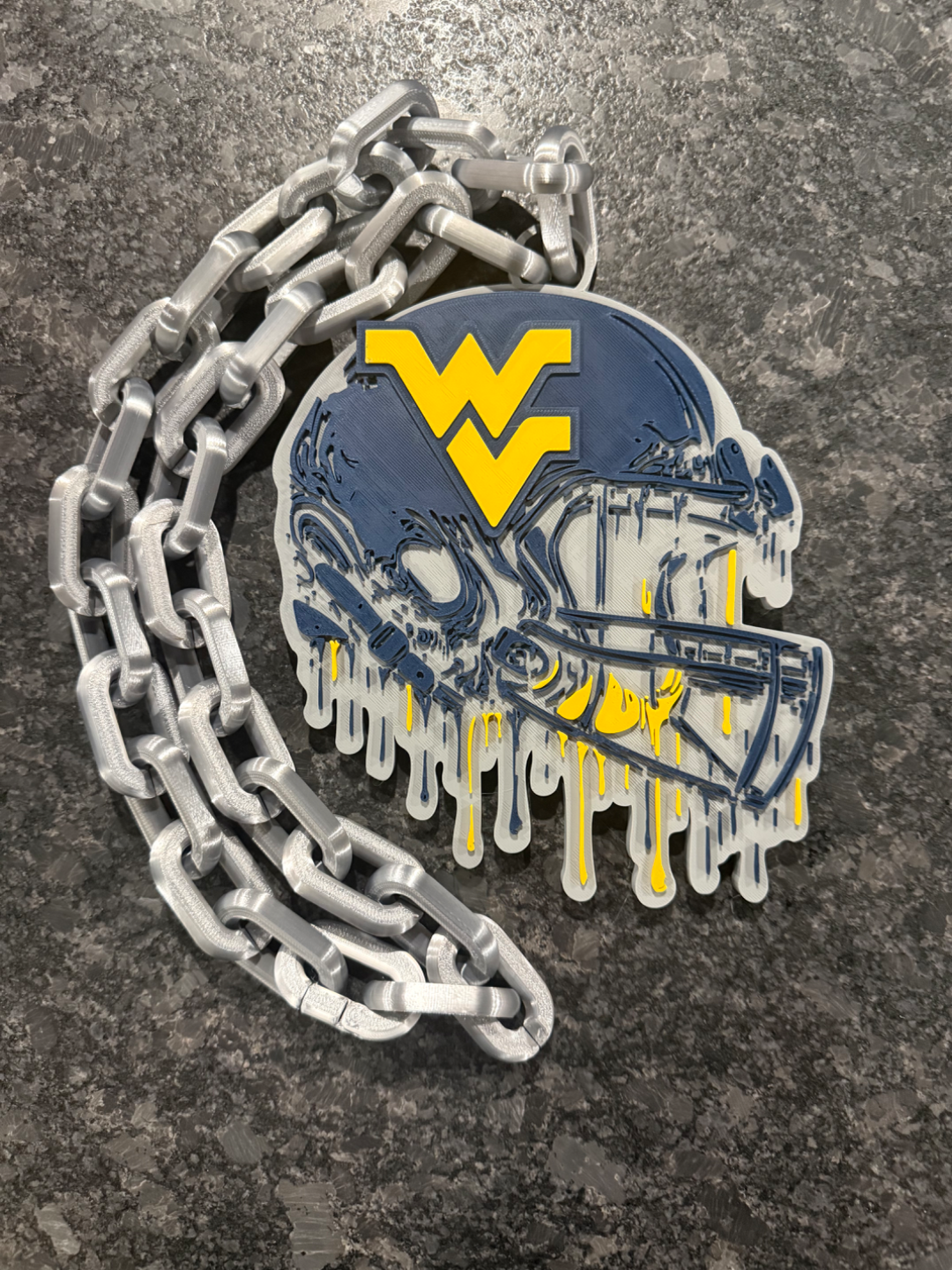 Hype Chain Pendant – Custom Team-Inspired Necklace | College Fan Jewelry