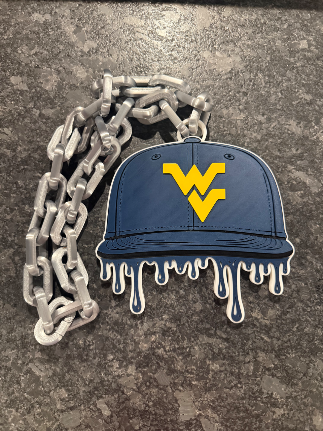 Hype Chain Pendant – Custom Team-Inspired Necklace | College Fan Jewelry