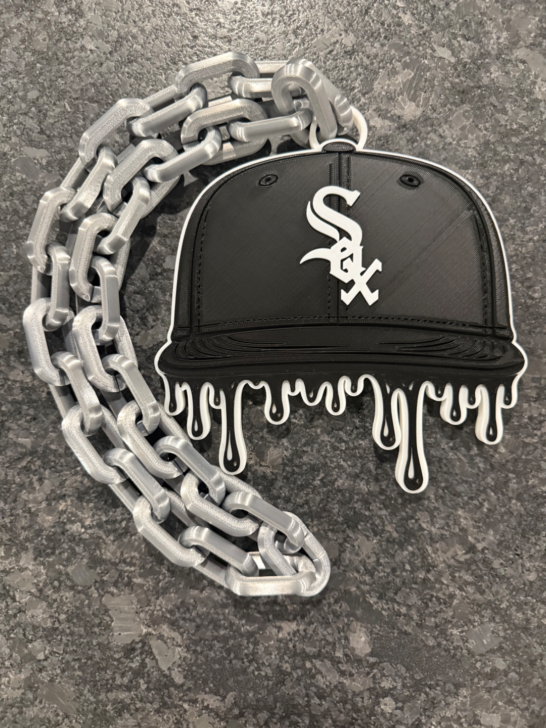 Hype Chain Pendant – Custom Team-Inspired Necklace | Baseball Fan Jewelry