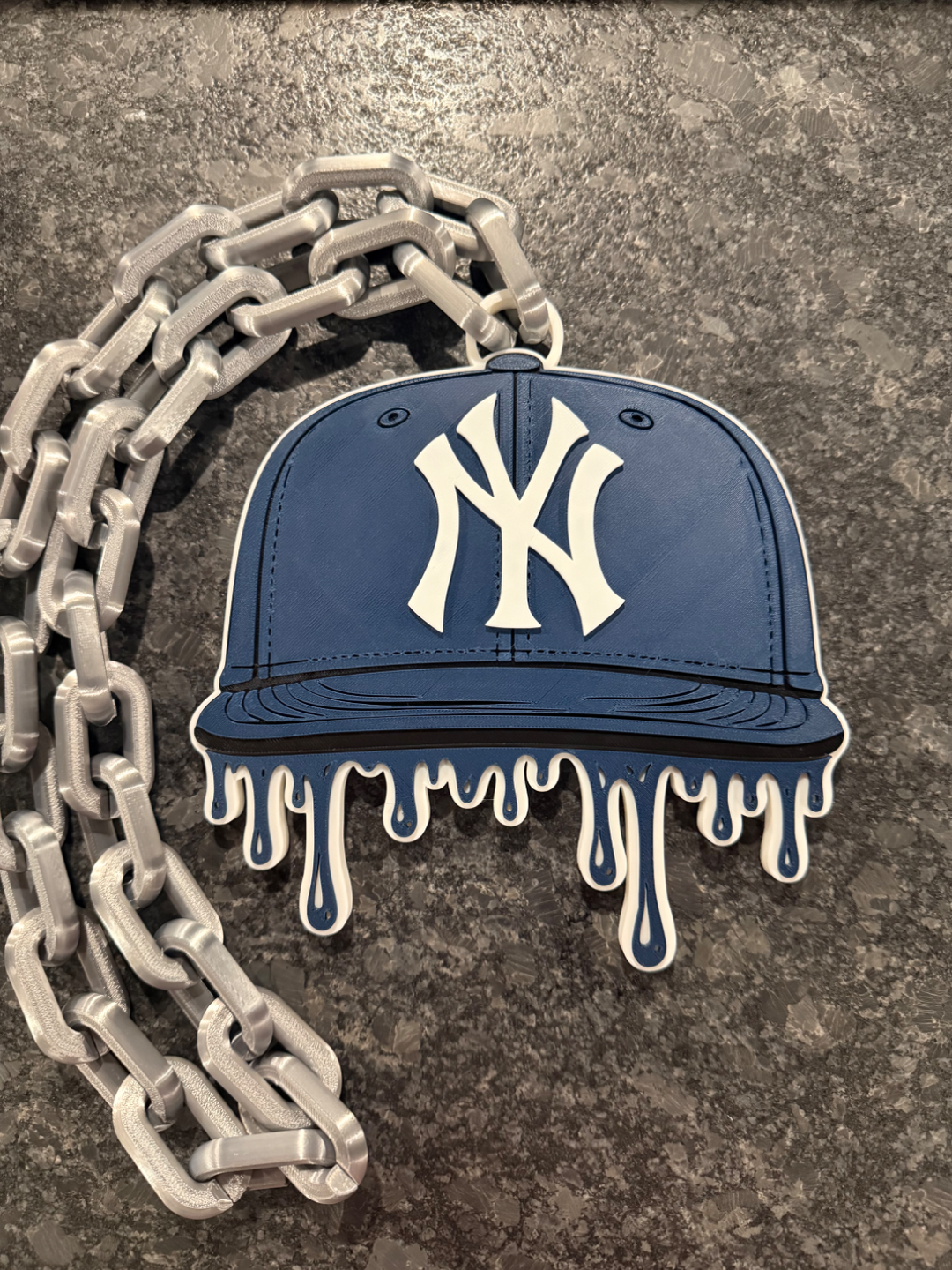 Hype Chain Pendant – Custom Team-Inspired Necklace | Baseball Fan Jewelry